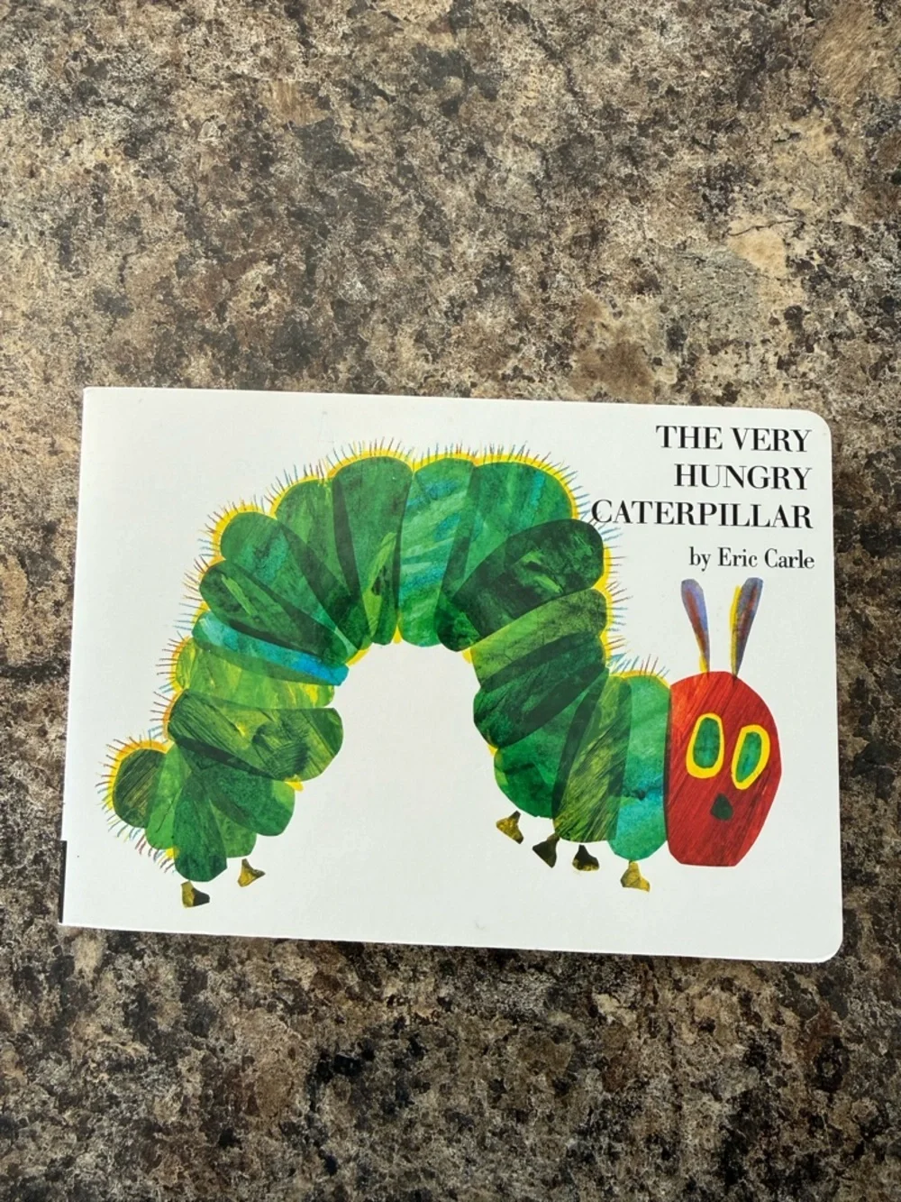 The Very Hungry Caterpillar Board Book by Eric Carle - Green and Red - Picture 1 of 3